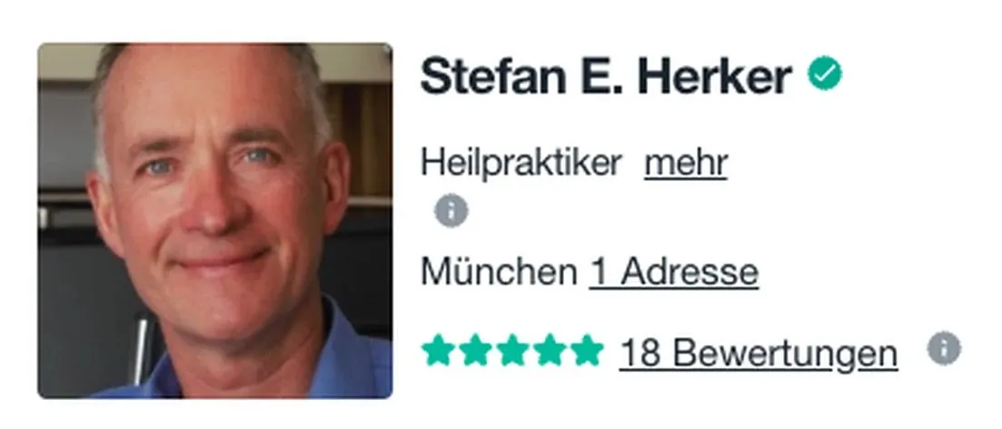 Stefan Herker - Heilpraktiker - Bewertungen auf Jameda